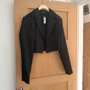 Cropped blazer